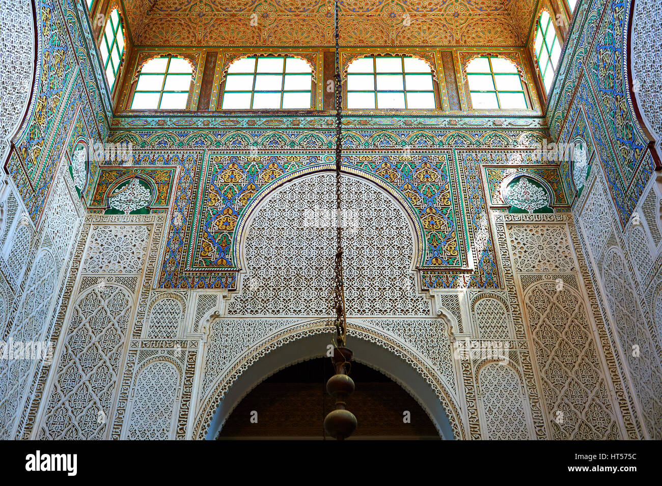 Mauseleum von moulay ismail ibn sharif Fotos und Bildmaterial in