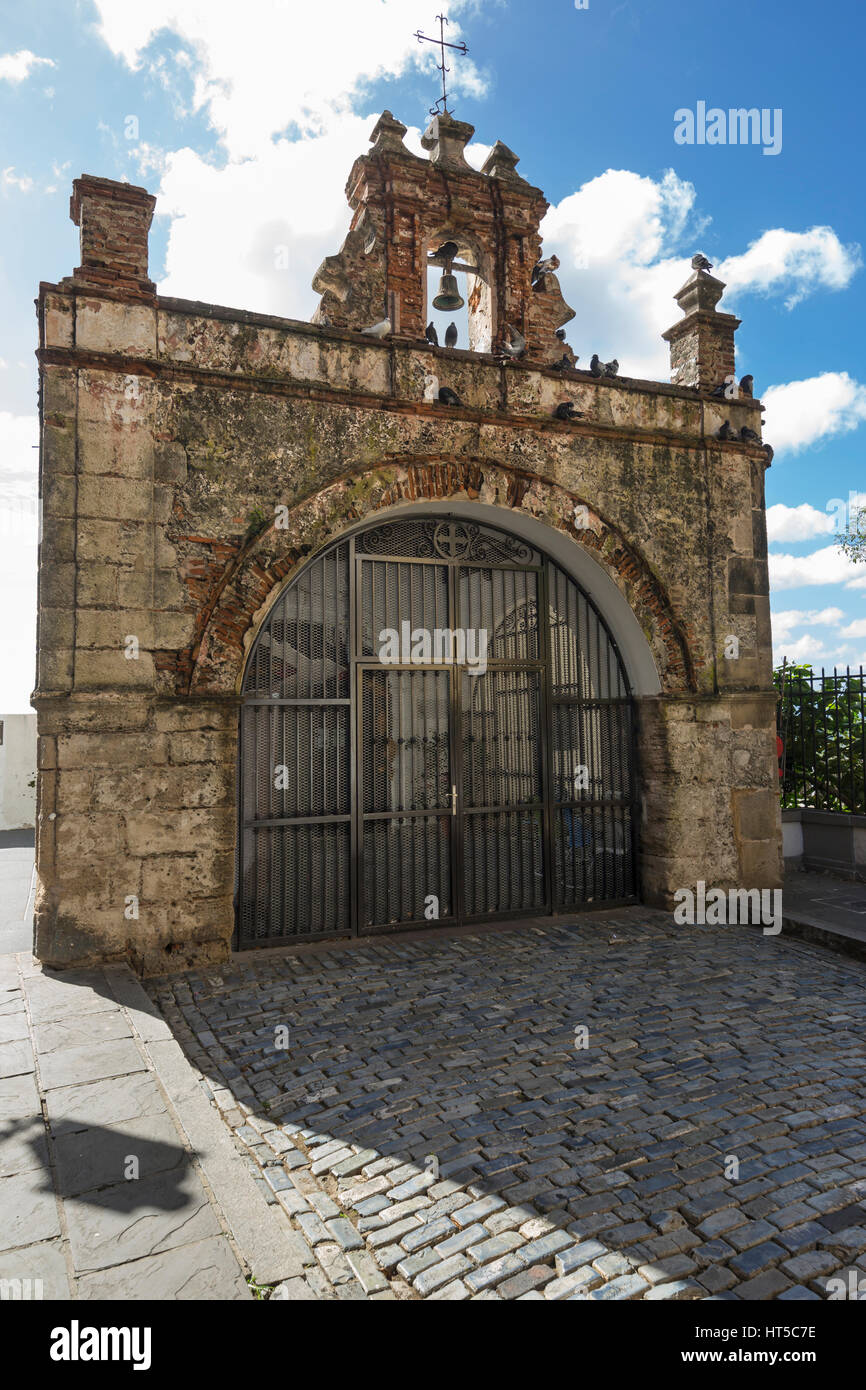 CAPILLA DEL SANTO CRISTO DE LA SALUD KAPELLE CALLE DEL CRISTO ALTSTADT SAN JUAN PUERTO RICO Stockfoto