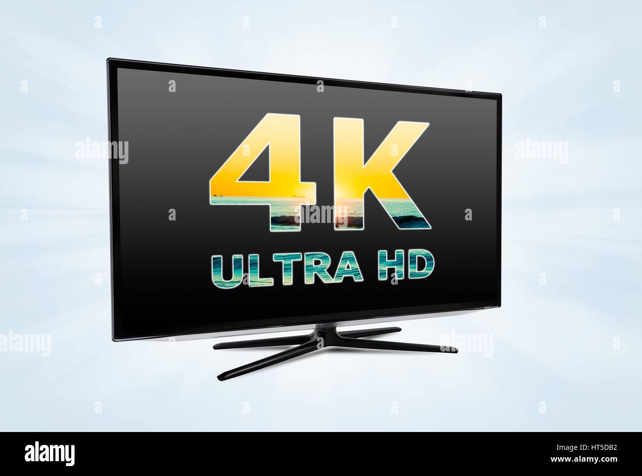 Ultra-HD-digital-TV-Screen-Technologie Stockfoto