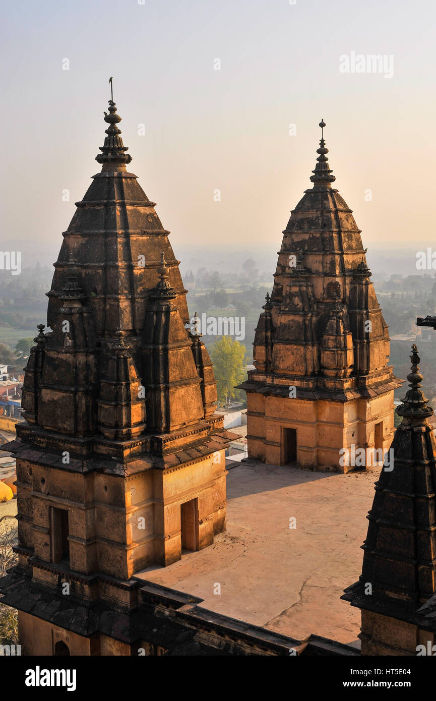 Chaturbhuj Tempels, Orchha, Indien Stockfoto