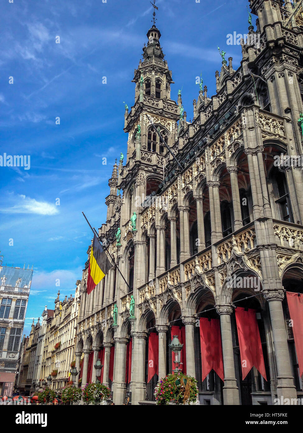 Das Museum der Stadt Brüssel - Grand Place, Brüssel, Belgien Stockfoto
