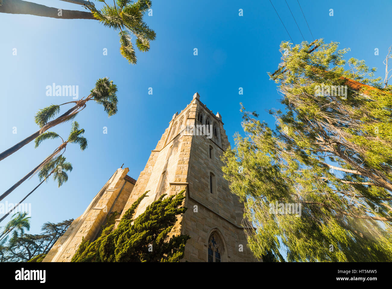 Santa Barbara Trinity Episcopal Church, Kalifornien Stockfoto