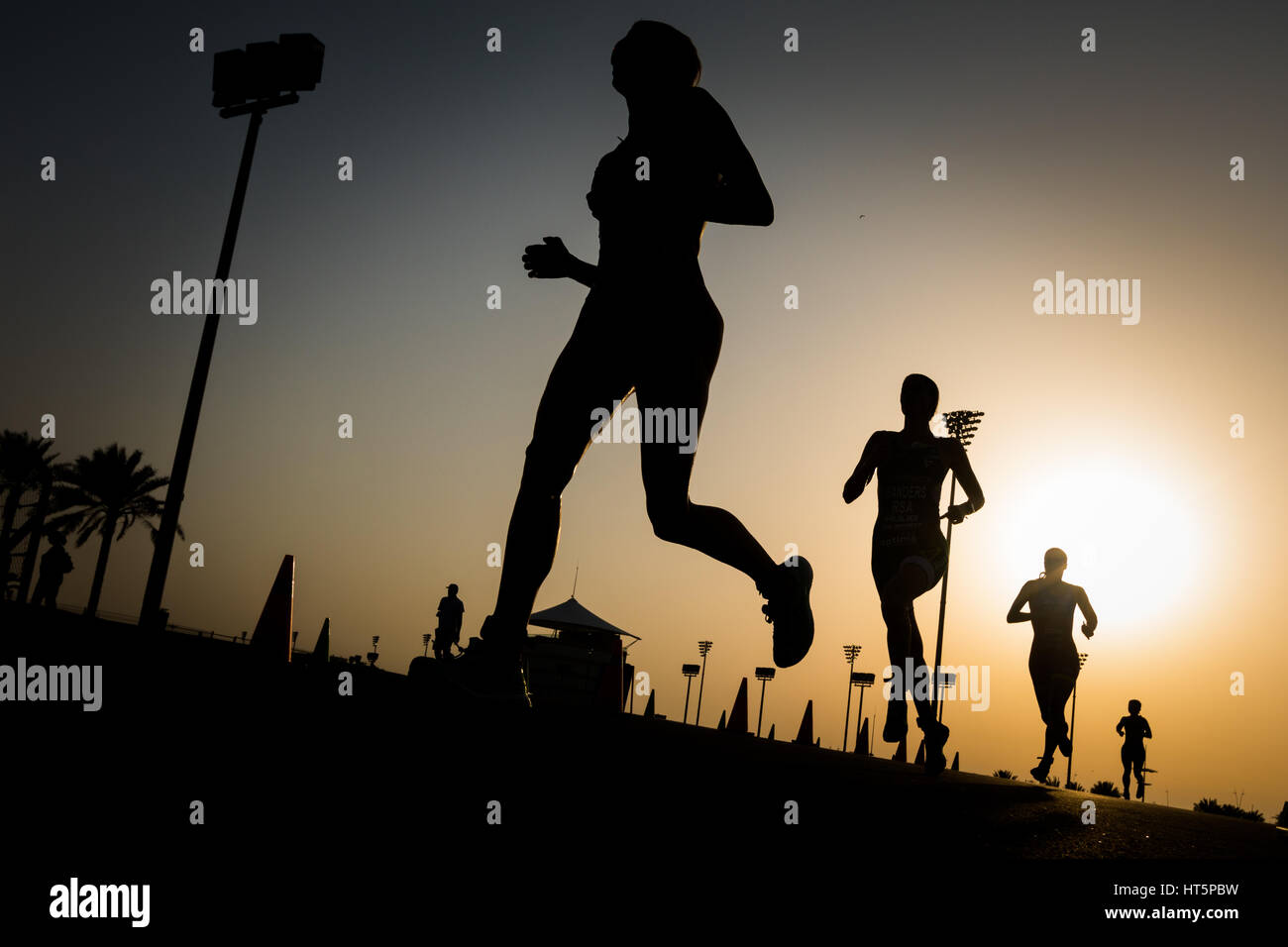 Triathlon Stockfoto