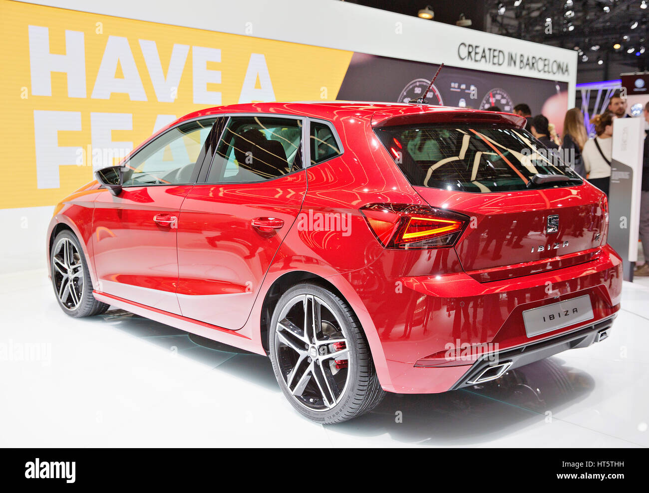 Seat Ibiza Stockfoto