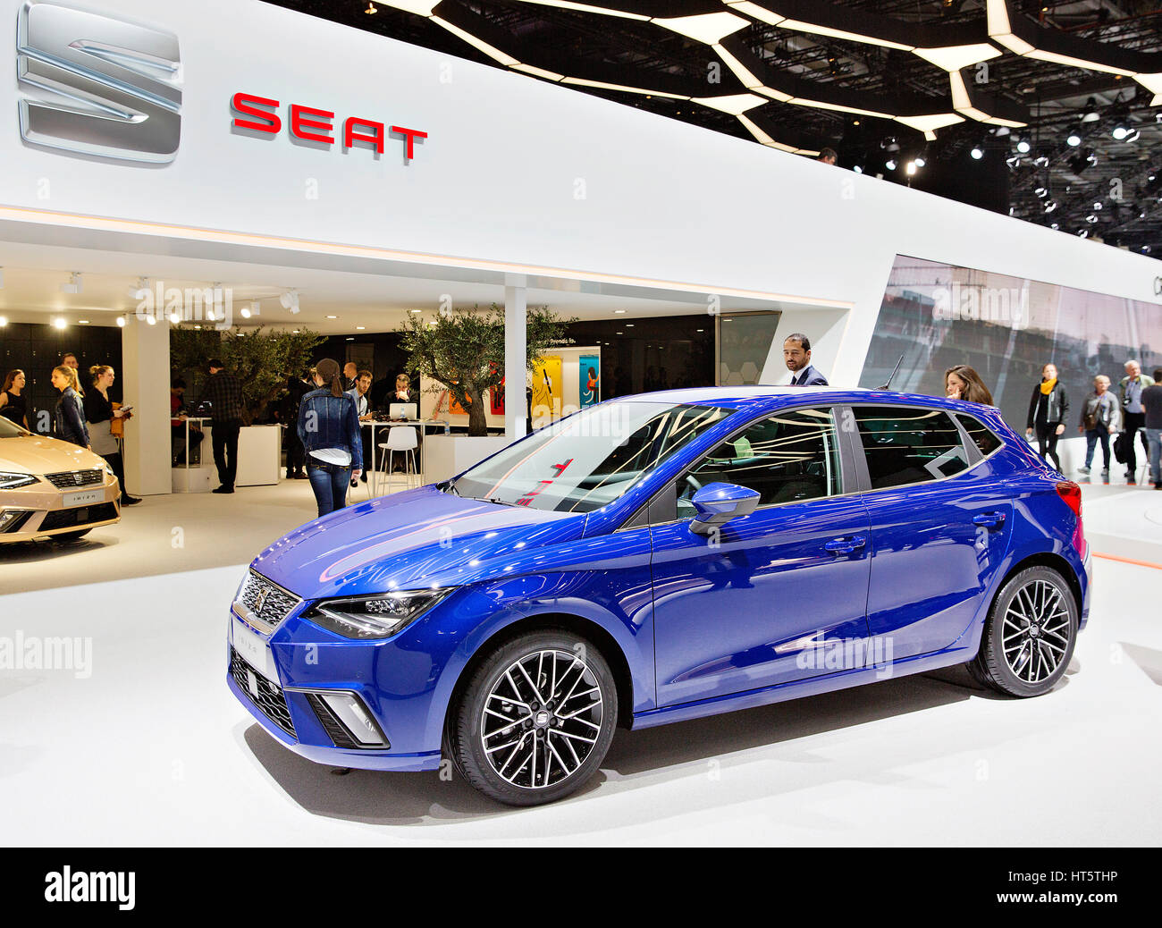 Seat Ibiza Stockfoto