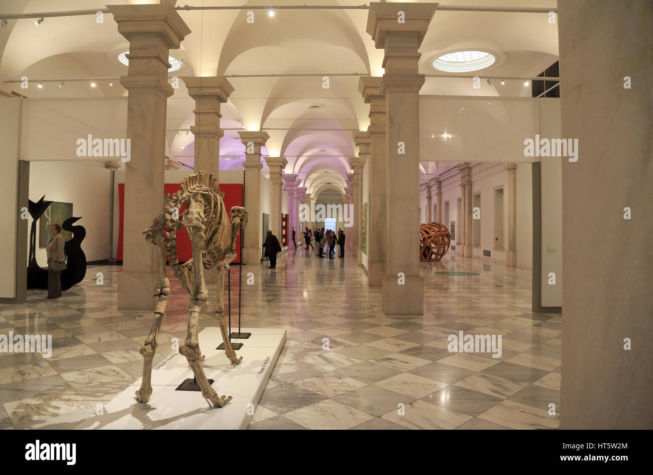 Ausstellung Hall des Lincoln Galerie am Smithsonian American Art Museum aka VSV in Washington DC. USA Stockfoto