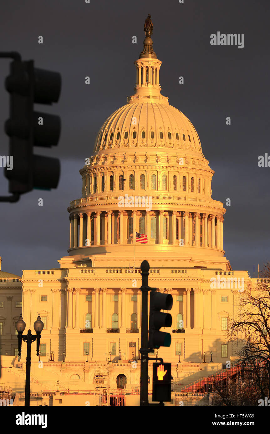 US-Kapitol in Capitol Hill. Washington D.C.USA Stockfoto