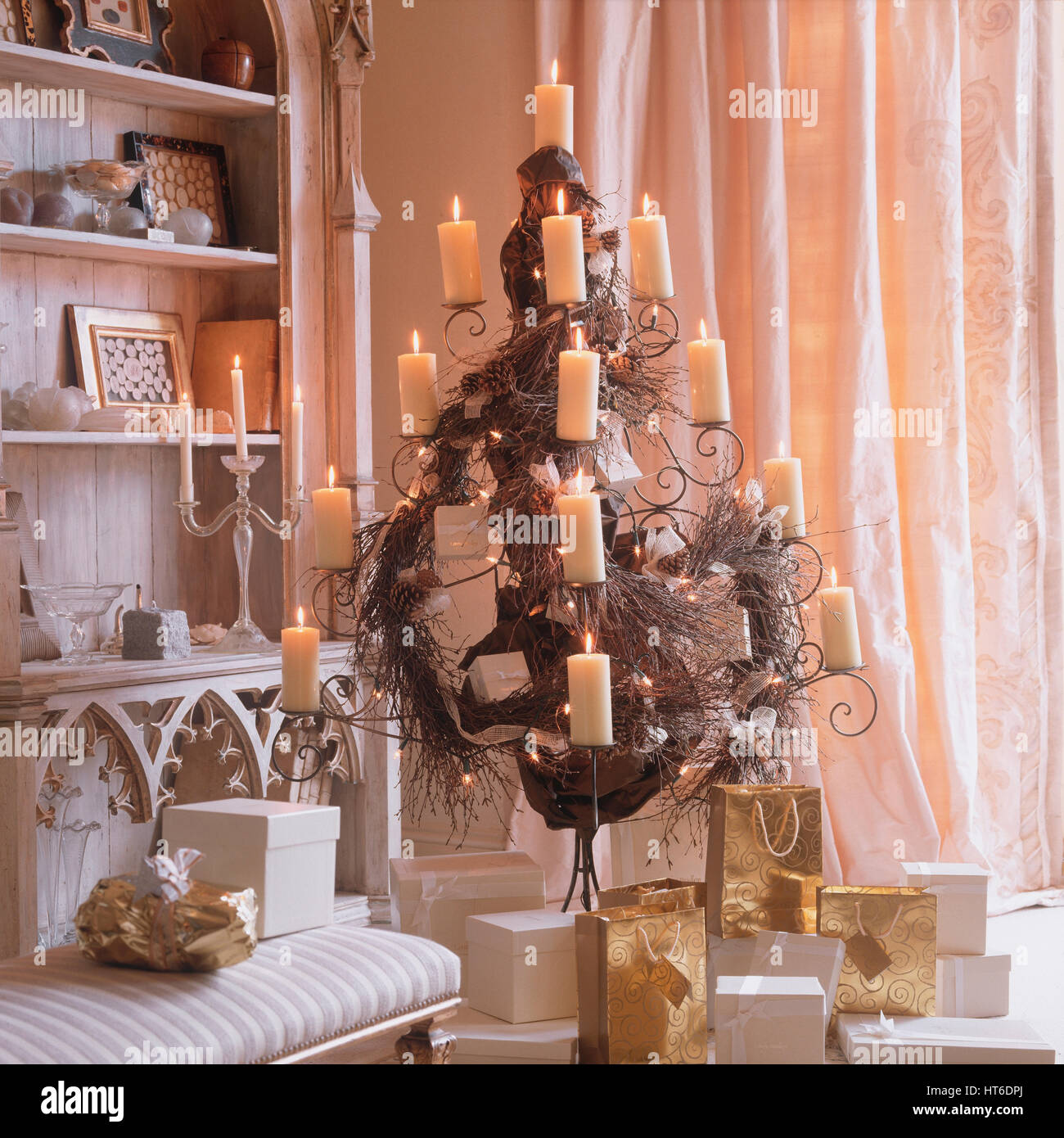 Weihnachtsbaum. Stockfoto