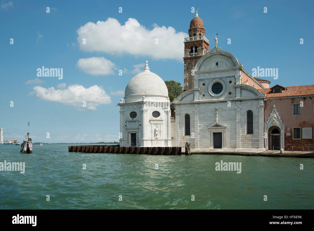 San Michele in Isola Venedig Italien Stockfoto