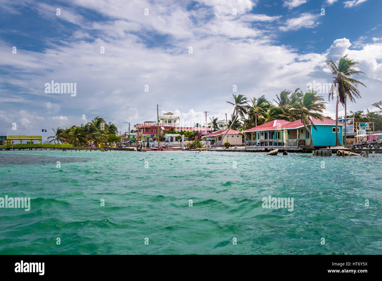 Caye Caulker, Belize Stockfoto