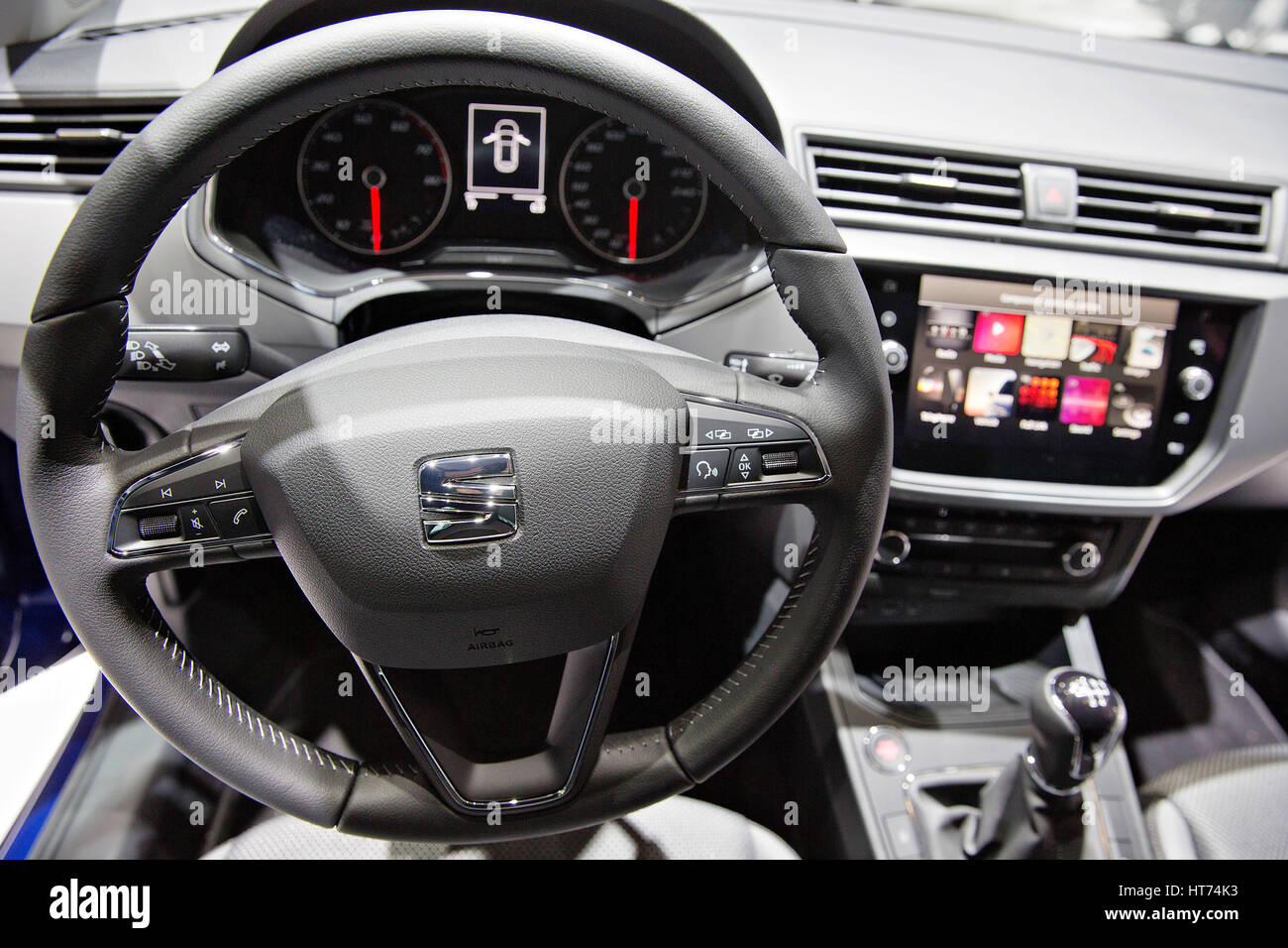 Seat Ibiza Stockfoto