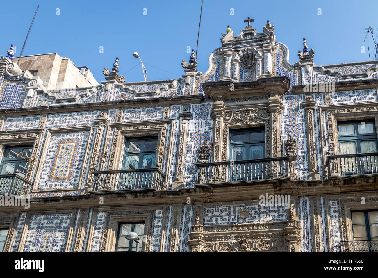 Das Haus Der Fliesen Casa De Los Azulejos Mexiko Stadt Mexiko Stockfotografie Alamy
