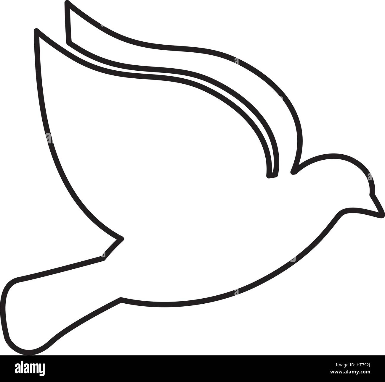 Clipart Vogel Schwarzweiss Stockfotos Und Bilder Alamy