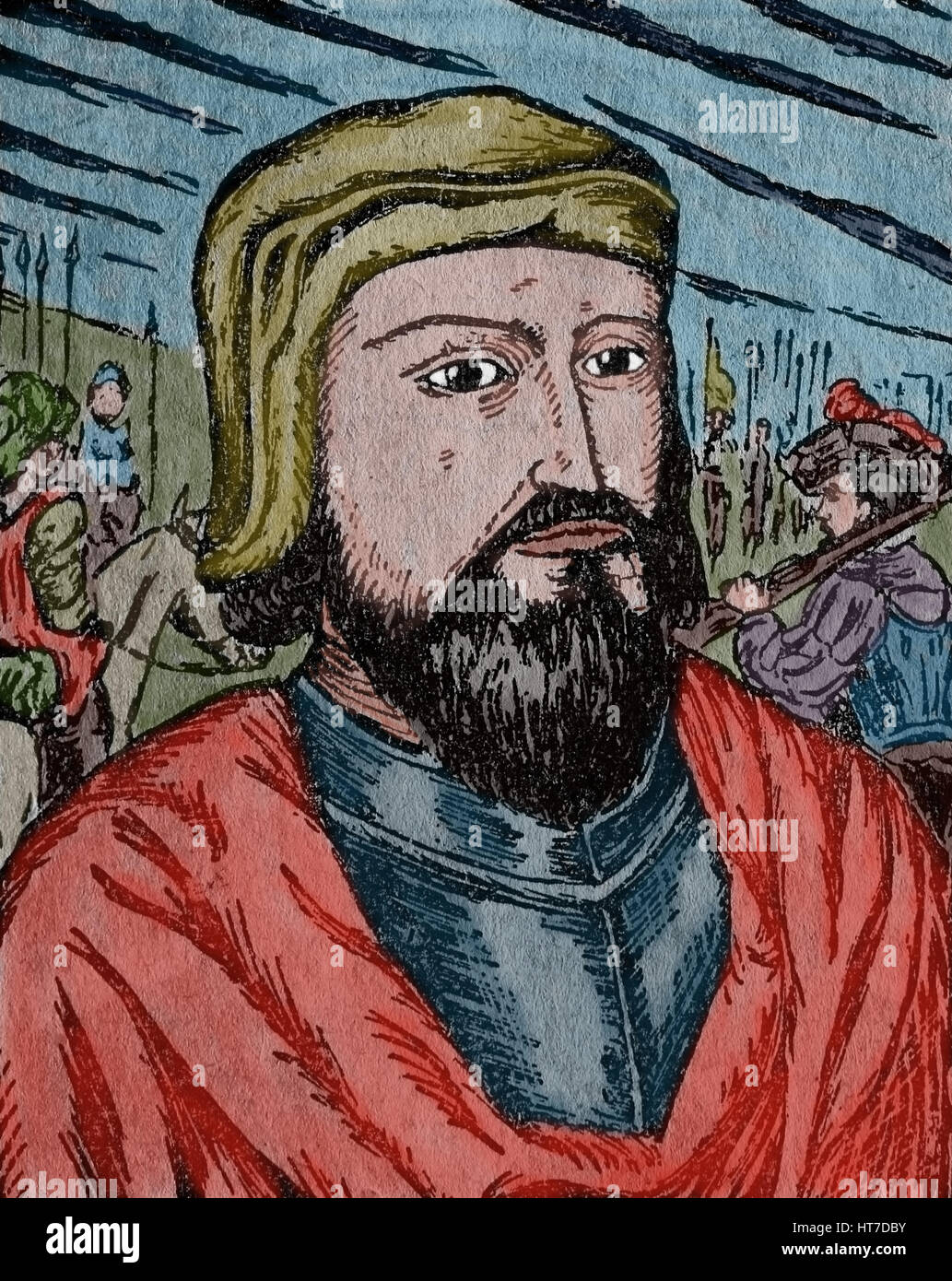 Pedro Navarro, Graf von Oliveto (1460-1528). Spanischer Militär-Ingenieur und General. Porträt. Stockfoto
