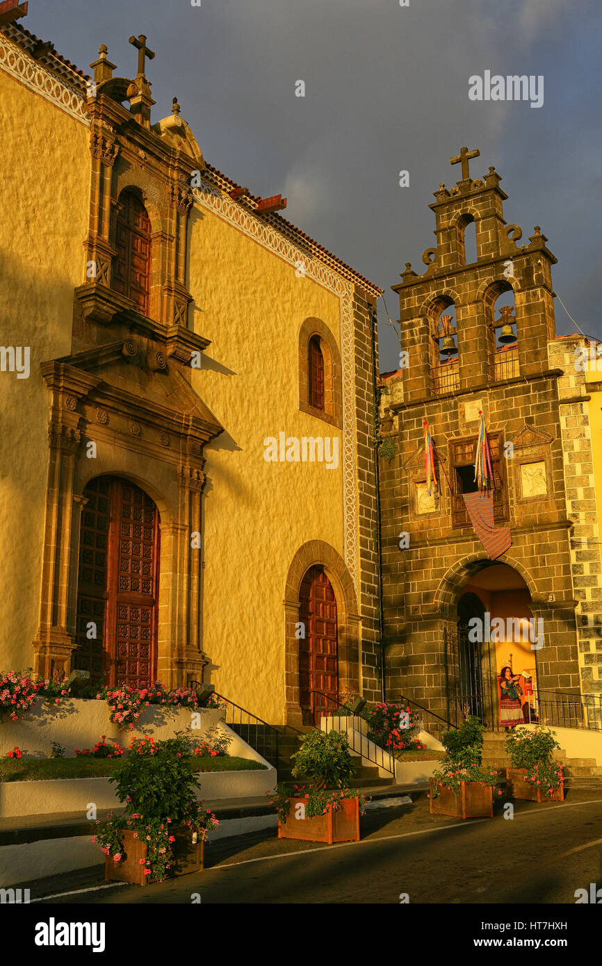 Kirche in La Orotava, Teneriffa, Kanarische Inseln, Spanien, Europa Stockfoto