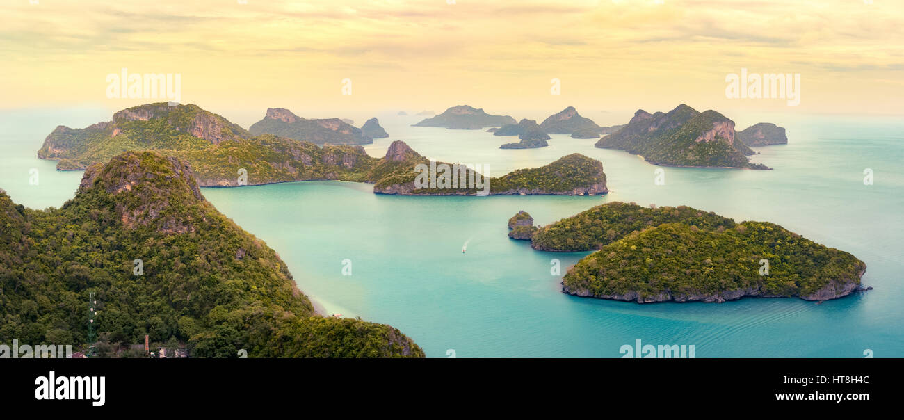 Mu Ko Ang Thong National Marine Park in Thailand Stockfoto