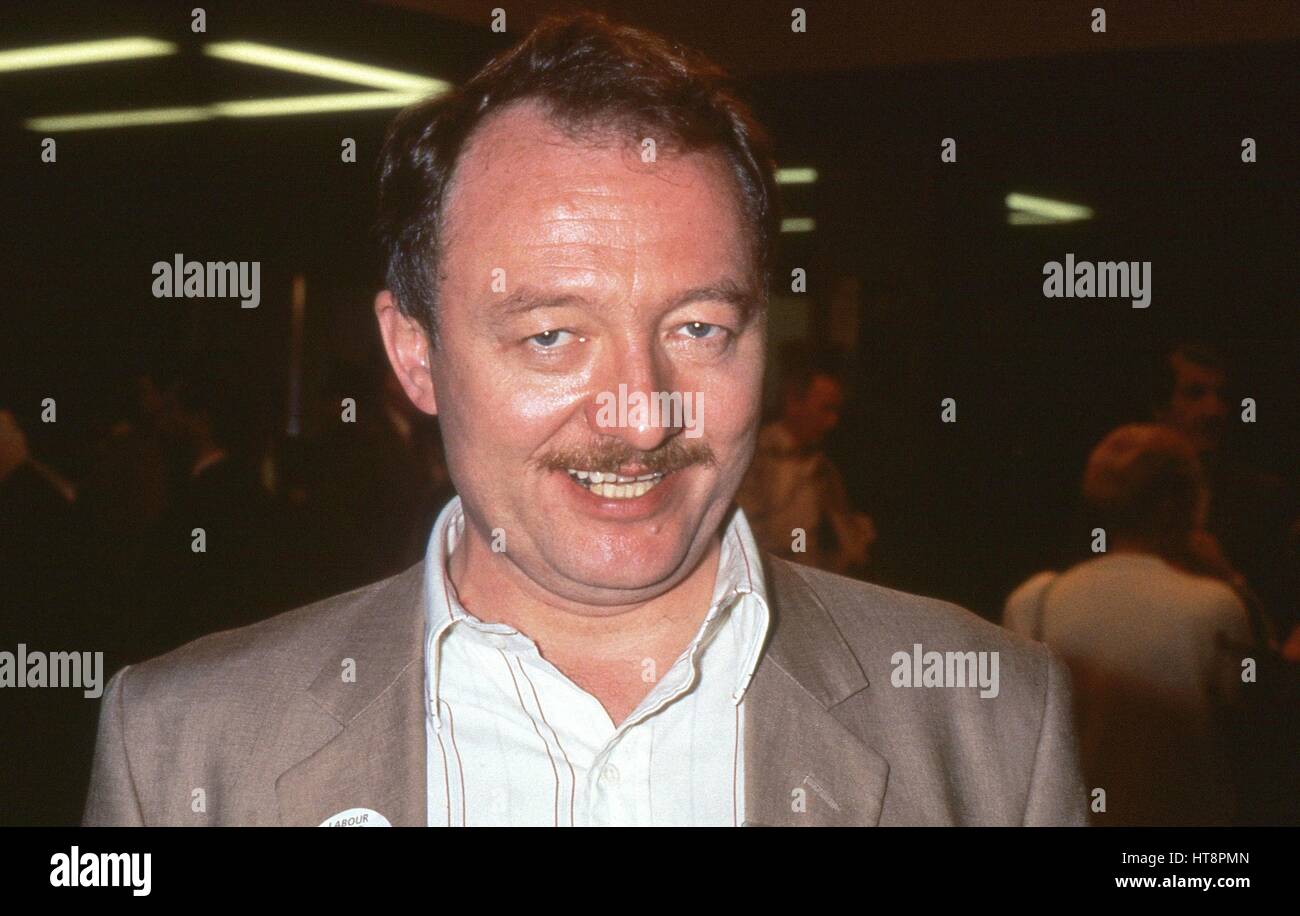 Ken Livingstone, Labour party Mitglied des Parlaments für Brent East, besucht am Parteitag in Brighton, England am 5. Oktober 1989. Stockfoto