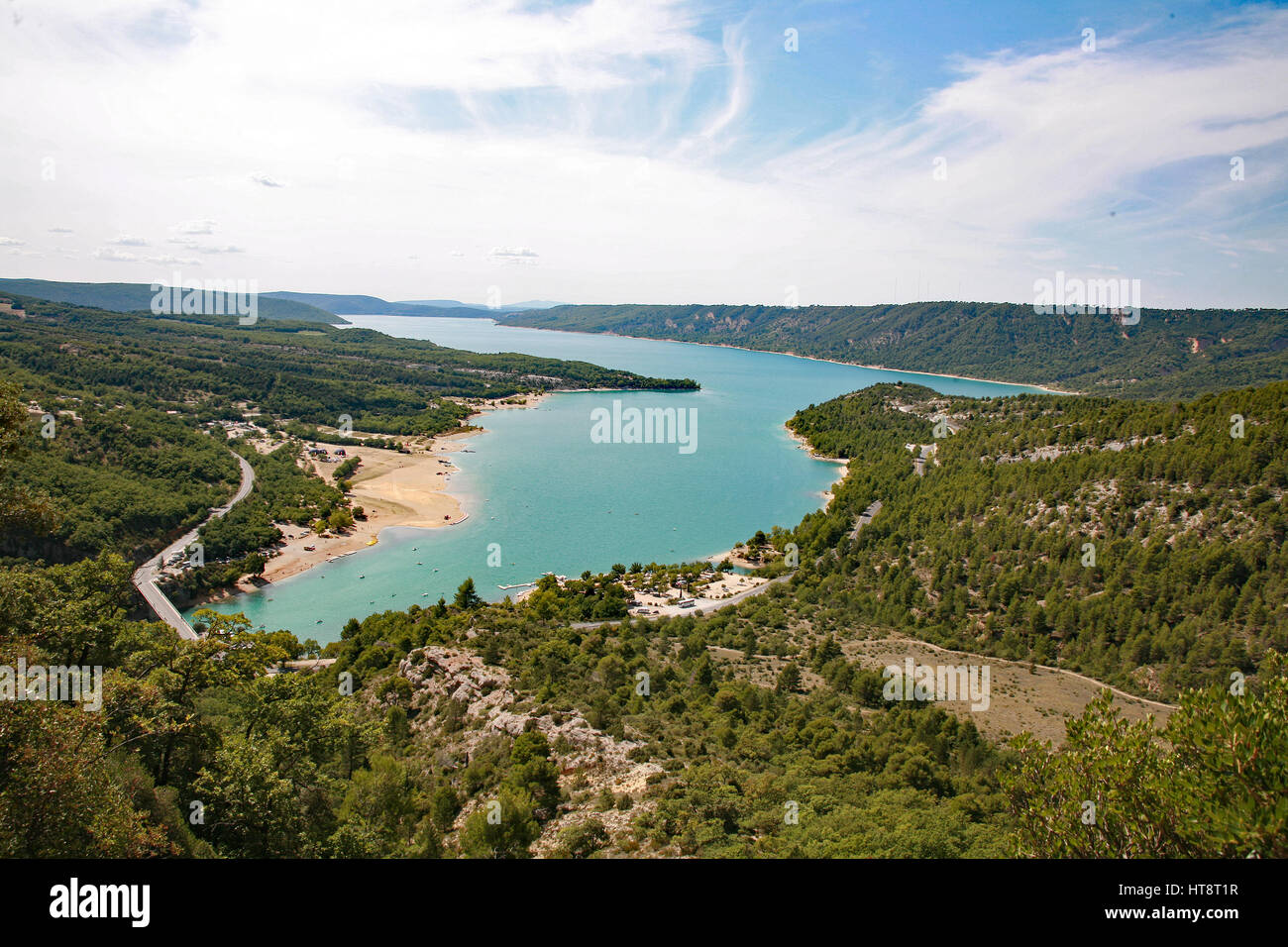 Saint Croix Lake, Frankreich Stockfoto