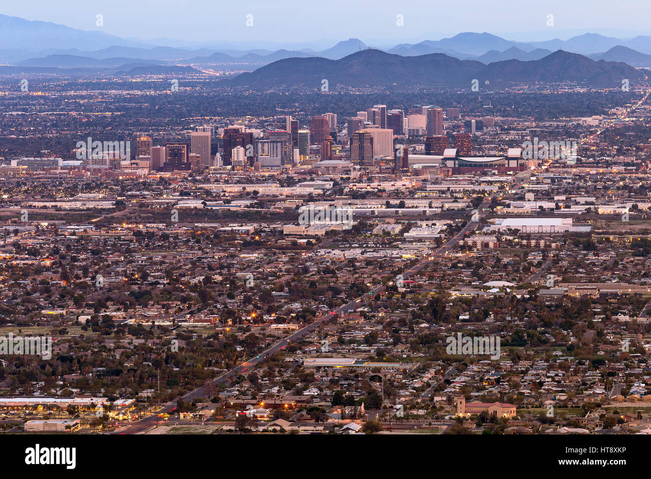 Phoenix Arizona Stockfoto