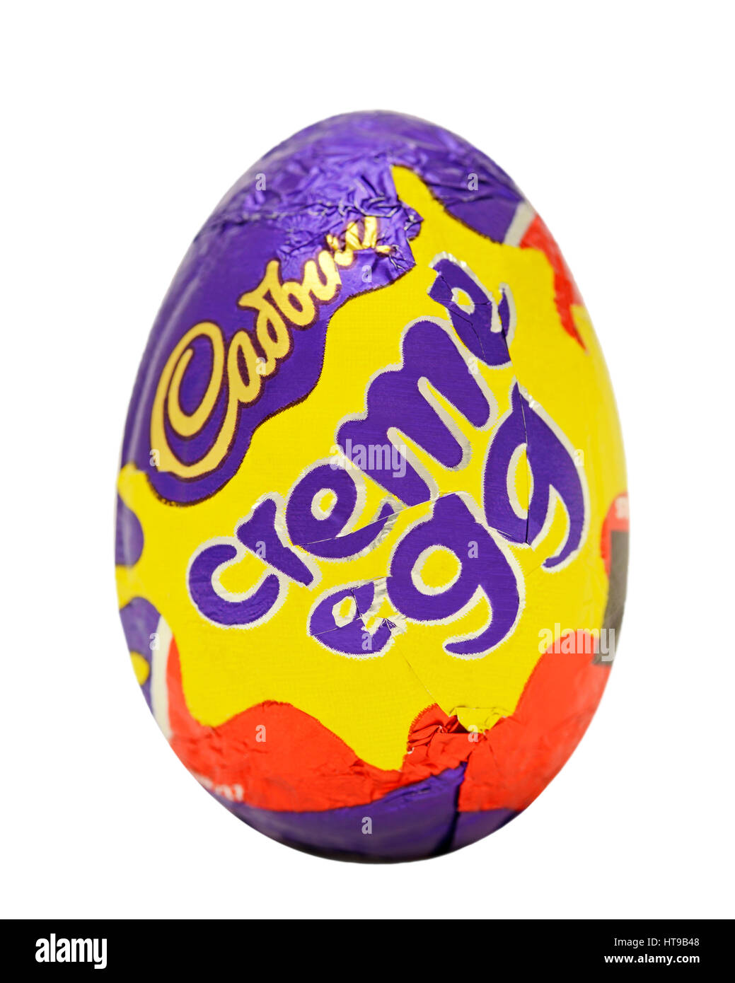 Cadbury Creme Ei Stockfoto