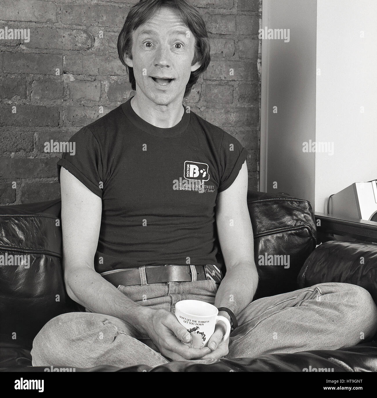 Peter Tork der TV-Show The Monkees-1984-Foto-Session in New York City Stockfoto