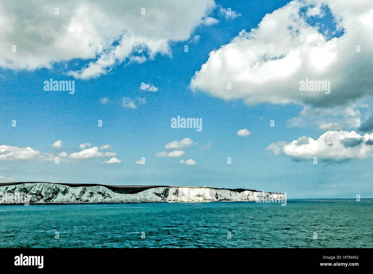 Kreidefelsen von Dover Stockfoto