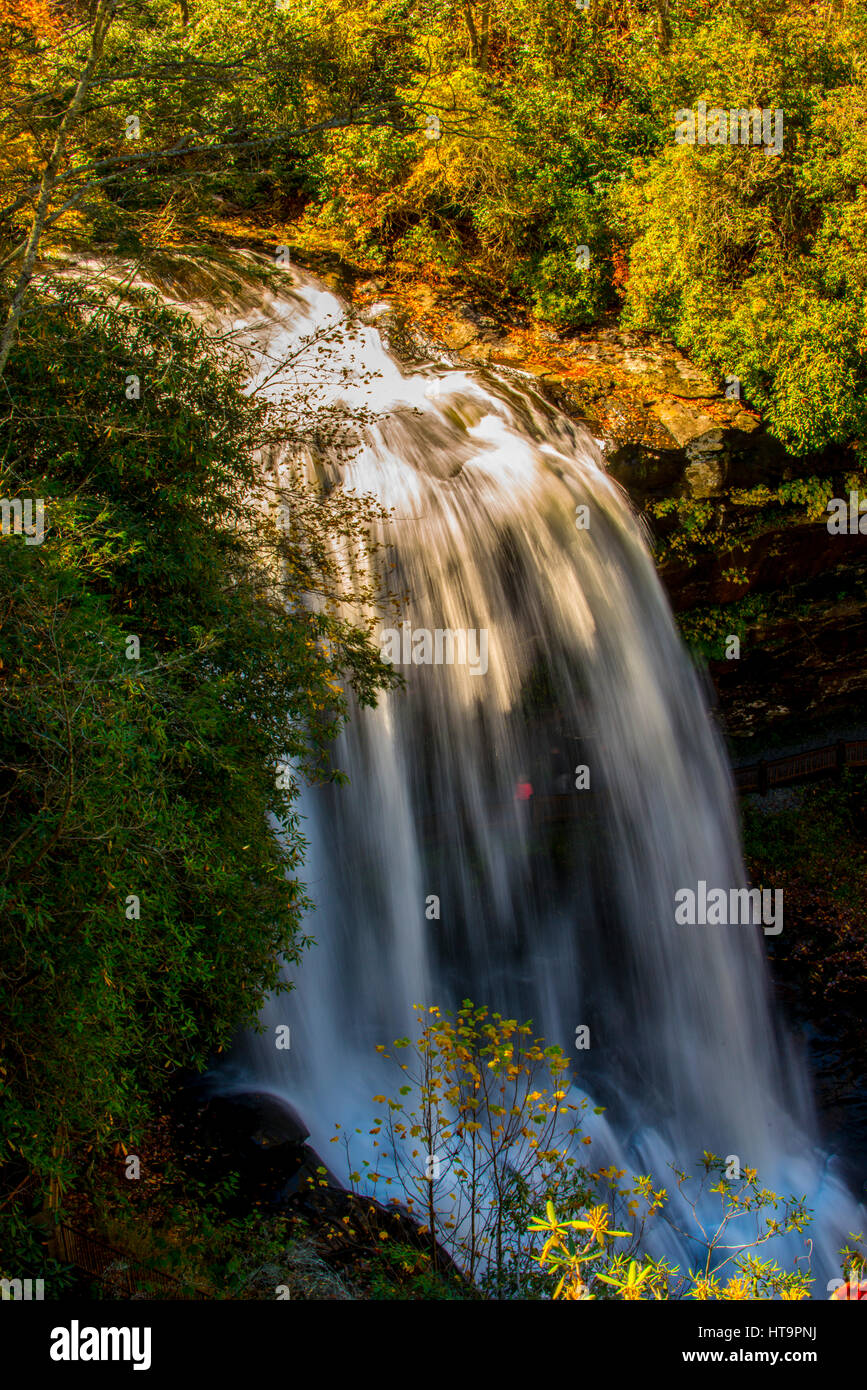 Wasser fällt Stockfoto