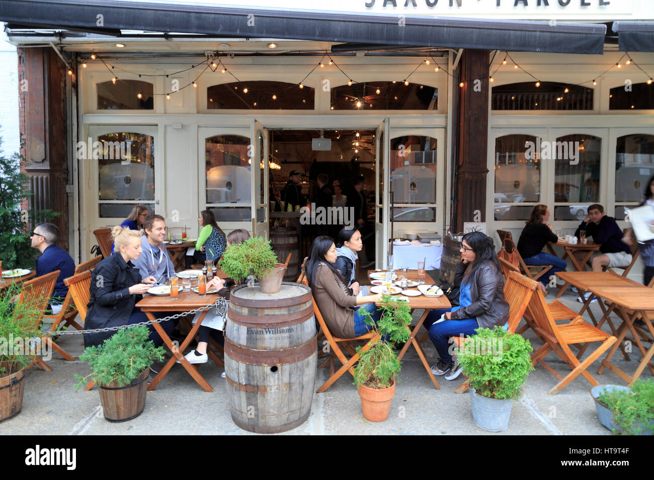 USA, New York City, Manhattan, Lower East Side Stockfoto