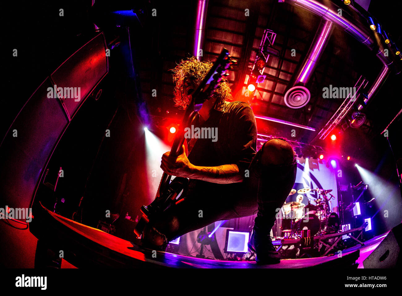 Mailand, Italien. 9. März 2017. Metalcore-Band bittet Alexandria bei Alcatraz Credit tritt: Mairo Cinquetti/Alamy Live News Stockfoto