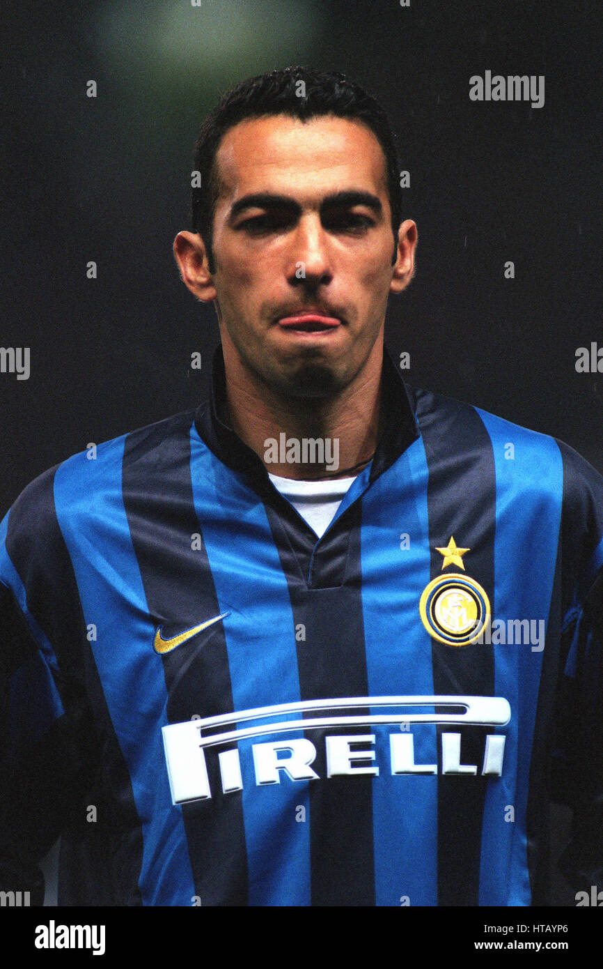 YOURI DJORKAEFF INTER Mailand FC 3. März 1999 Stockfoto YOURI DJORKAEFF INTER Mailand FC 3. März 1999 Stockfoto
