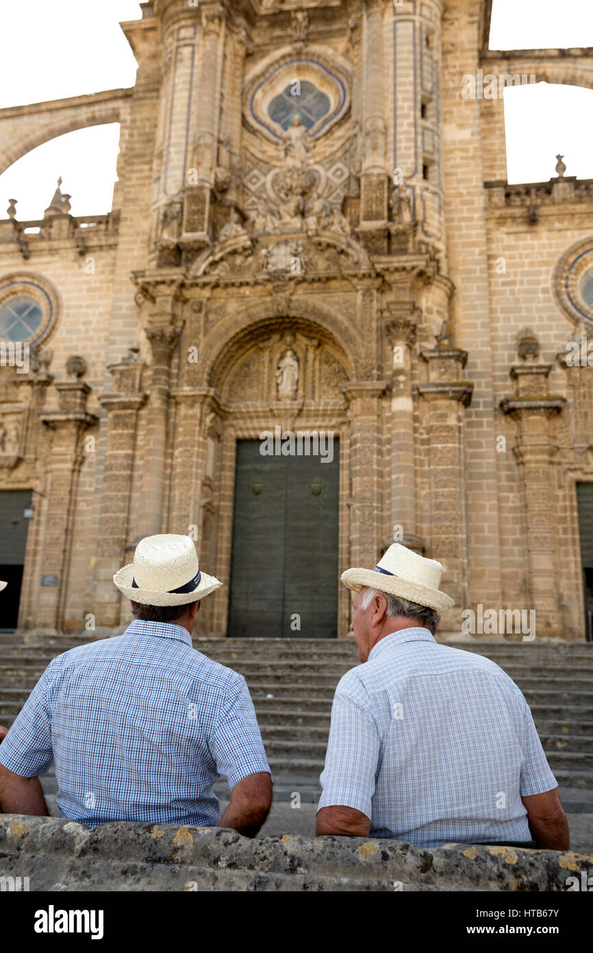 Kathedrale von San Salvador, Jerez De La Frontera, Cadiz Provinz, Andalusien, Spanien, Europa Stockfoto