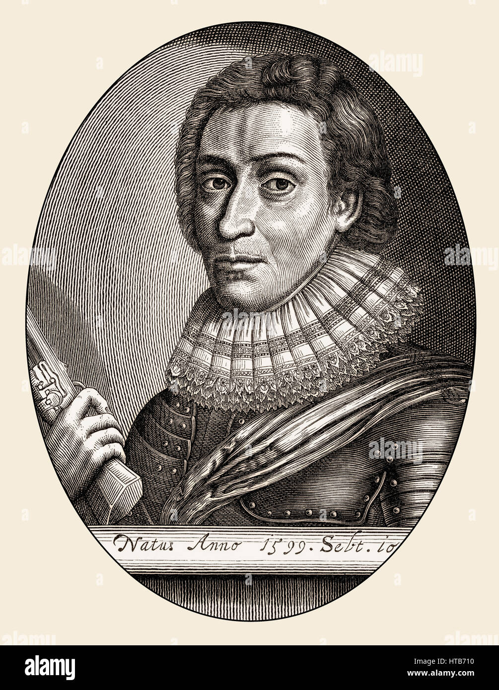 Christian der jüngere, 1599-1626, Herzog von Braunschweig-Lüneburg und Bischof von Halberstadt Stockfoto