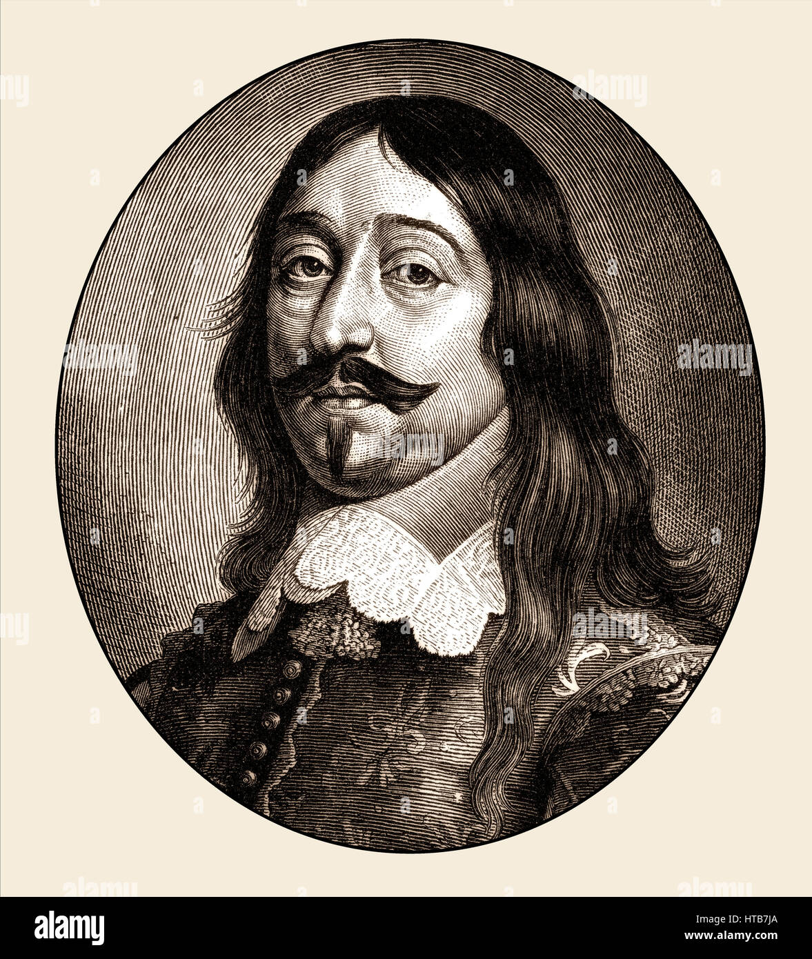Johann VIII. Graf Zu Sayn-Wittgenstein-Wittgenstein, 1601-1657, eine deutsche Earl als schwedischer Oberst, der Dreißigjährige Krieg Stockfoto