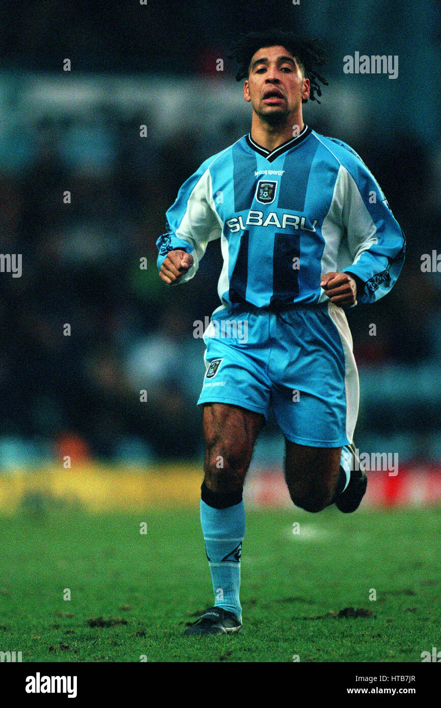 RICHARD SHAW COVENTRY CITY FC 10. Januar 1999 Stockfoto