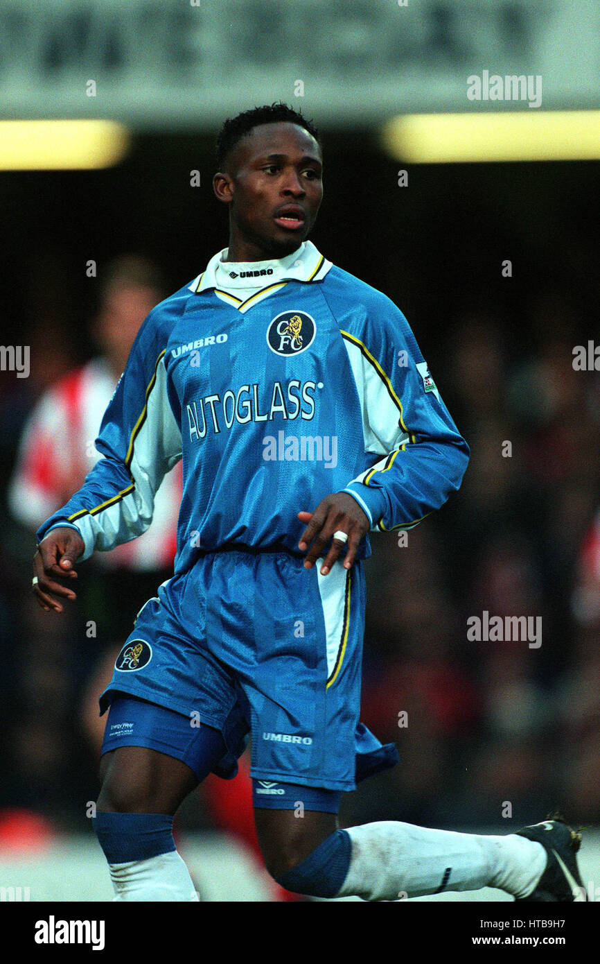 CELESTINE BABAYARO CHELSEA FC 9. Februar 1999 Stockfoto