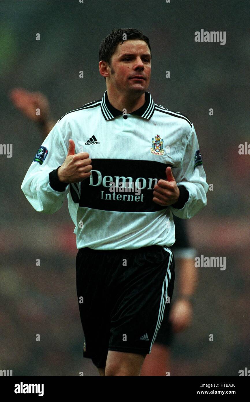 STEVE HAYWARD FULHAM FC 14. Februar 1999 Stockfoto