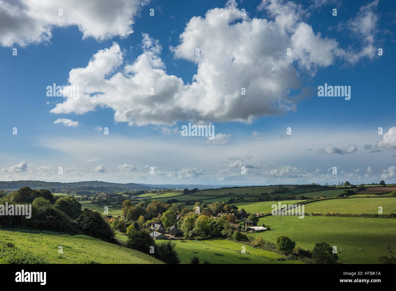 Oborne, nr Sherborne, Dorset, England, Vereinigtes Königreich Stockfoto