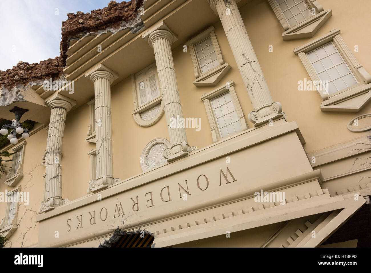 WonderWorks Vergnügungspark in Orlando, Florida. Stockfoto