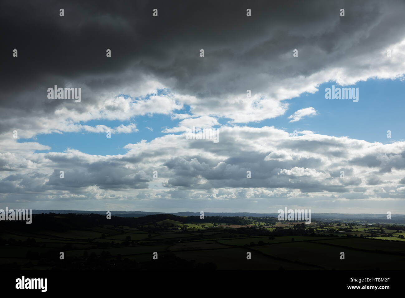 Himmel, Somerset, England, UK Stockfoto