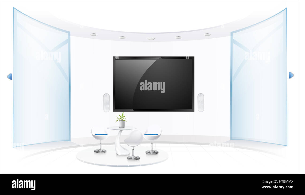 E Business Space 1. Stockfoto