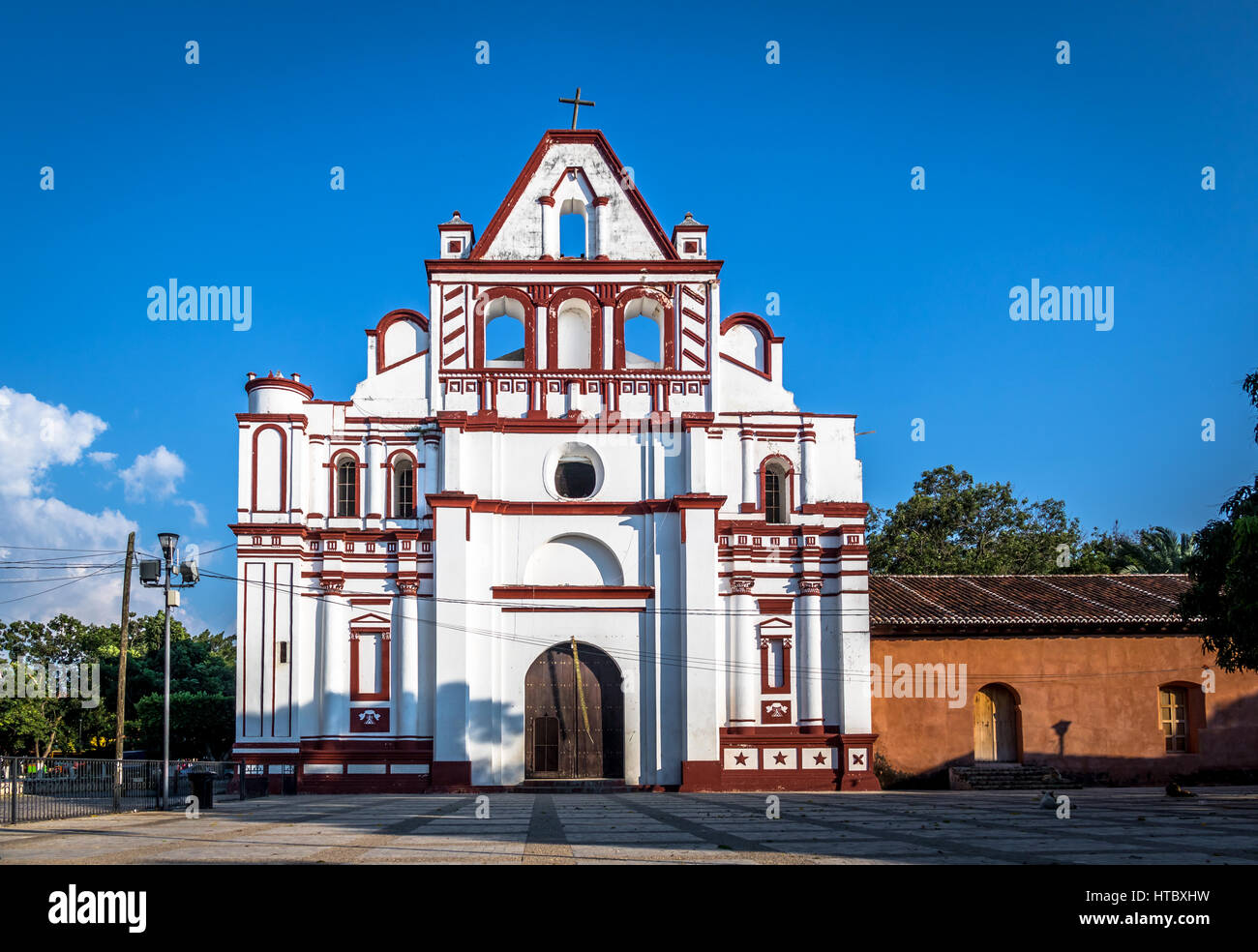 Kirche - Chiapa de Corzo, Chiapas, Mexiko Stockfoto