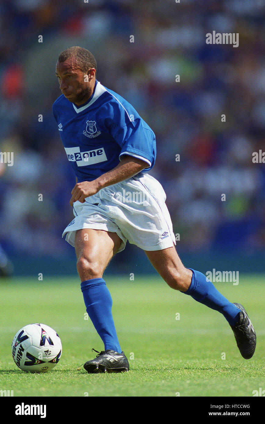 TERRY PHELAN EVERTON FC 31. Juli 1999 Stockfoto