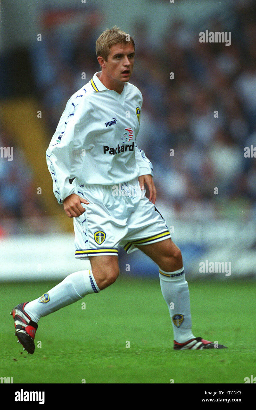 STEPHEN MCPHAIL LEEDS UNITED FC 7. August 1999 Stockfoto