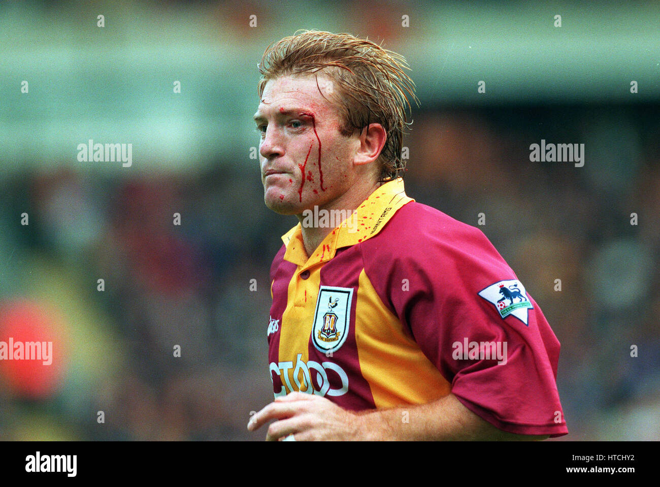 STUART MCCALL BRADFORD CITY FC 1. Oktober 1999 Stockfoto