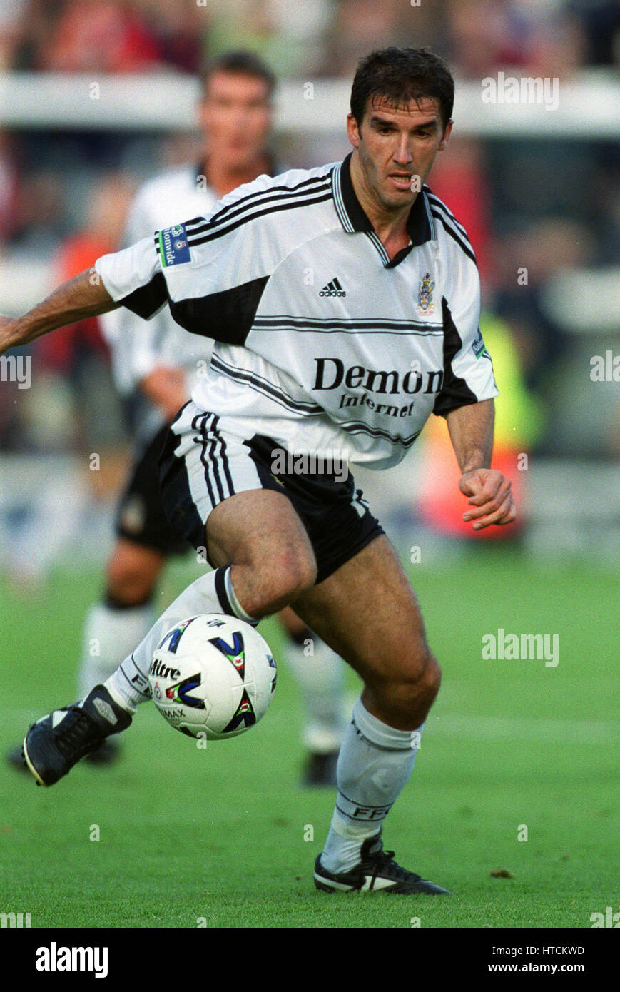 KARL-HEINZ RIEDLE FULHAM FC 10. November 1999 Stockfoto