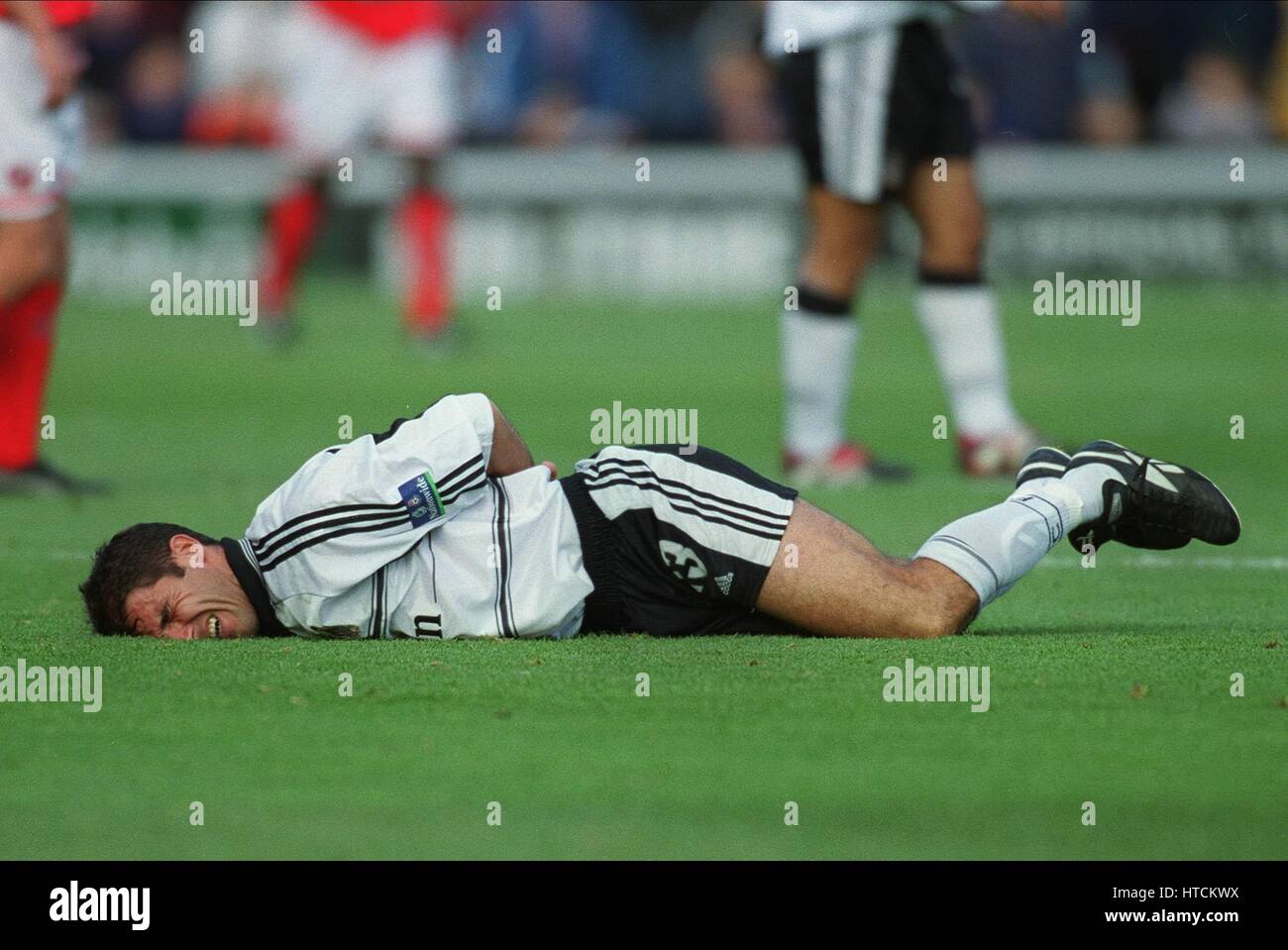 KARL-HEINZ RIEDLE FULHAM FC 10. November 1999 Stockfoto