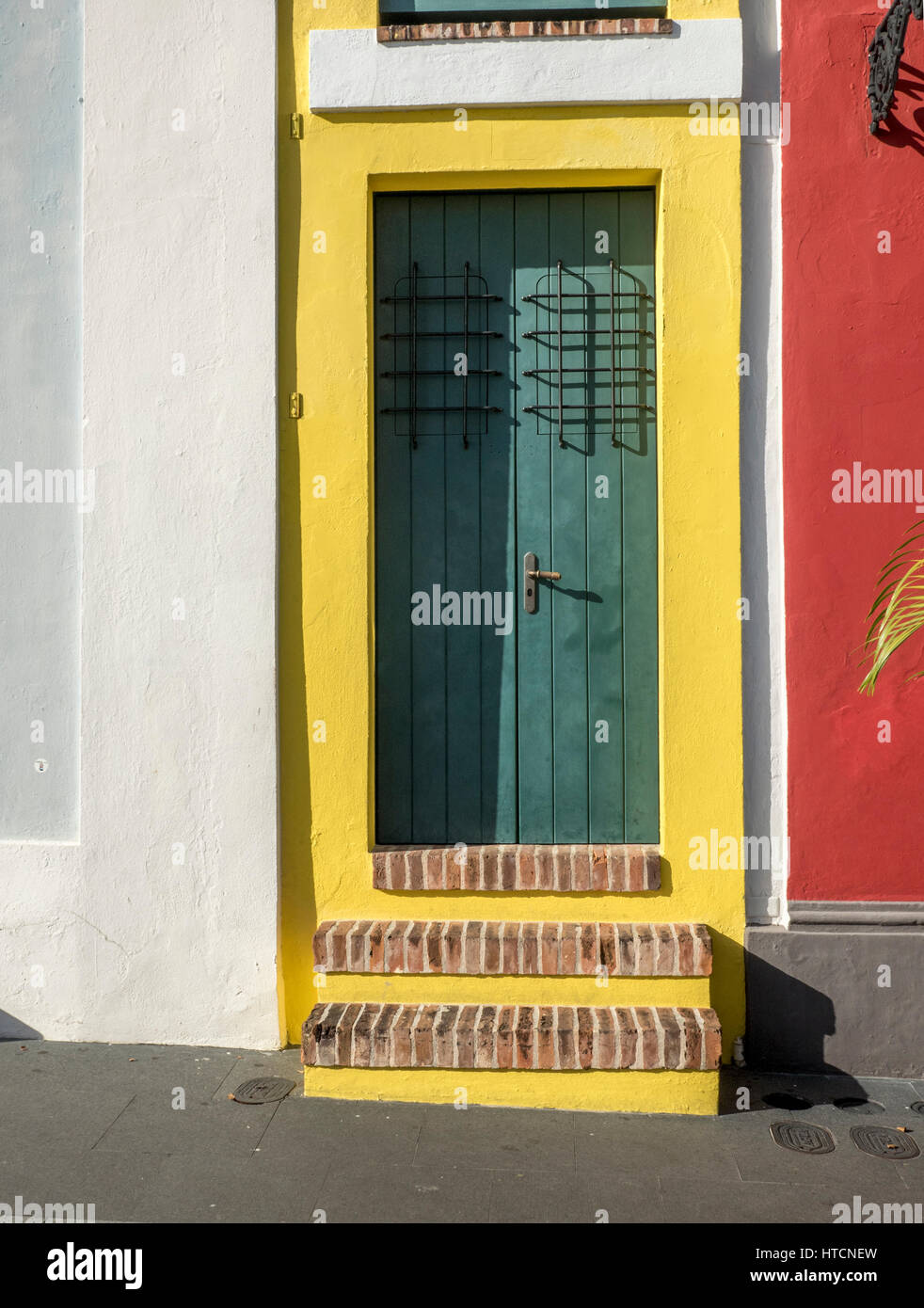 Haustur Das Kleinste Haus La Casa Estrecha Im Alten San Juan