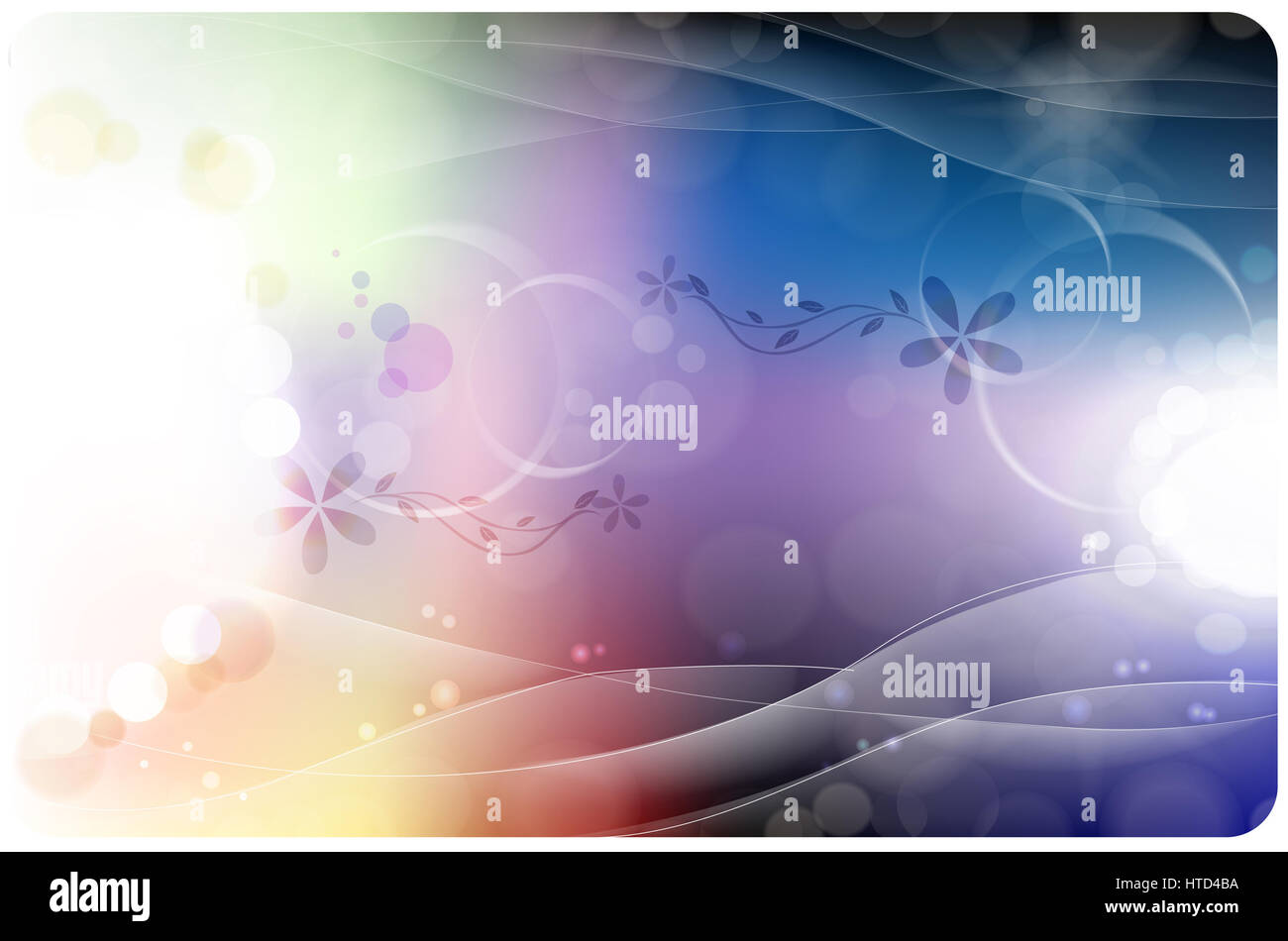 Bunte Shinning 1. Stockfoto
