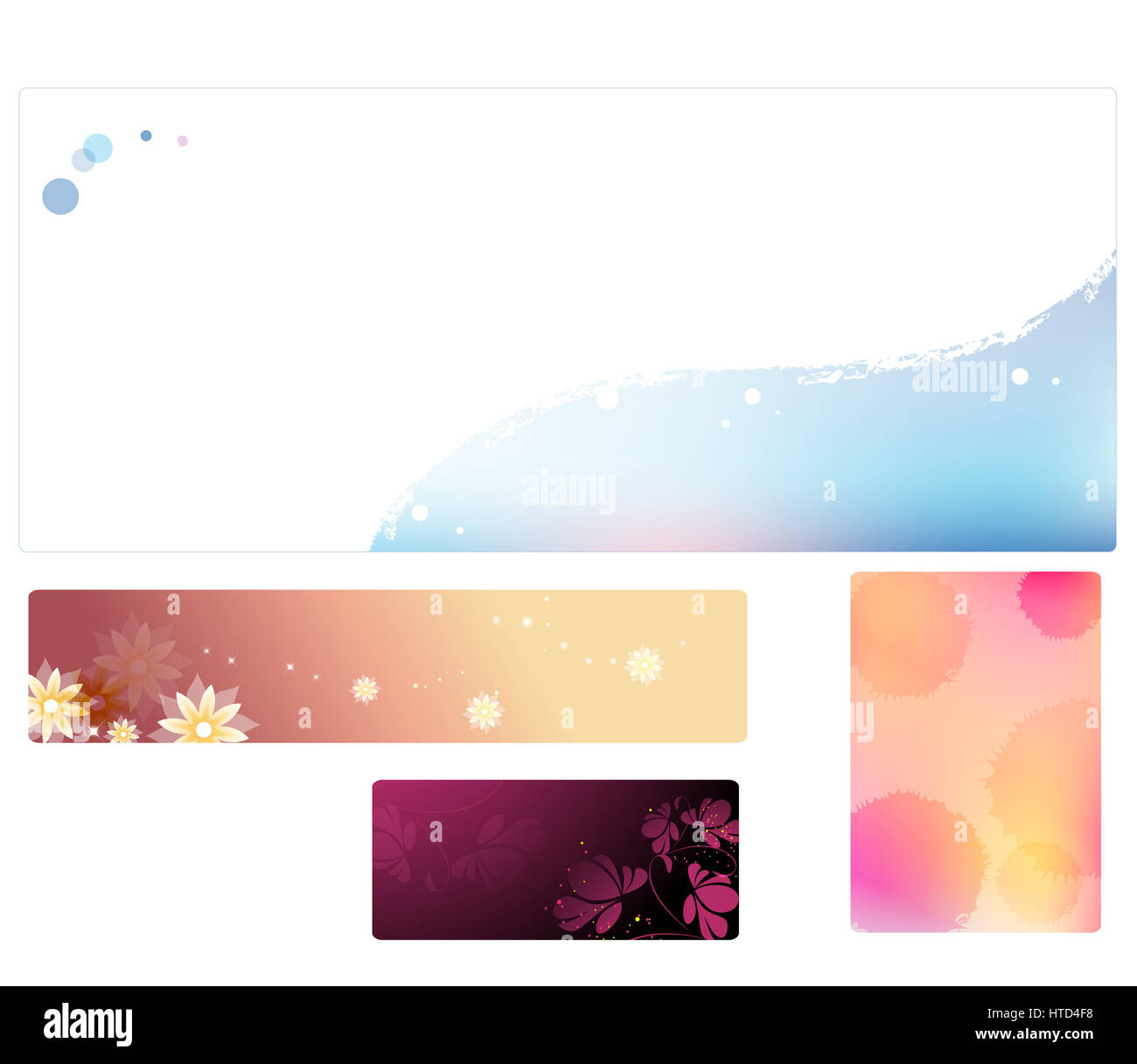 Bunte Shinning 1. Stockfoto