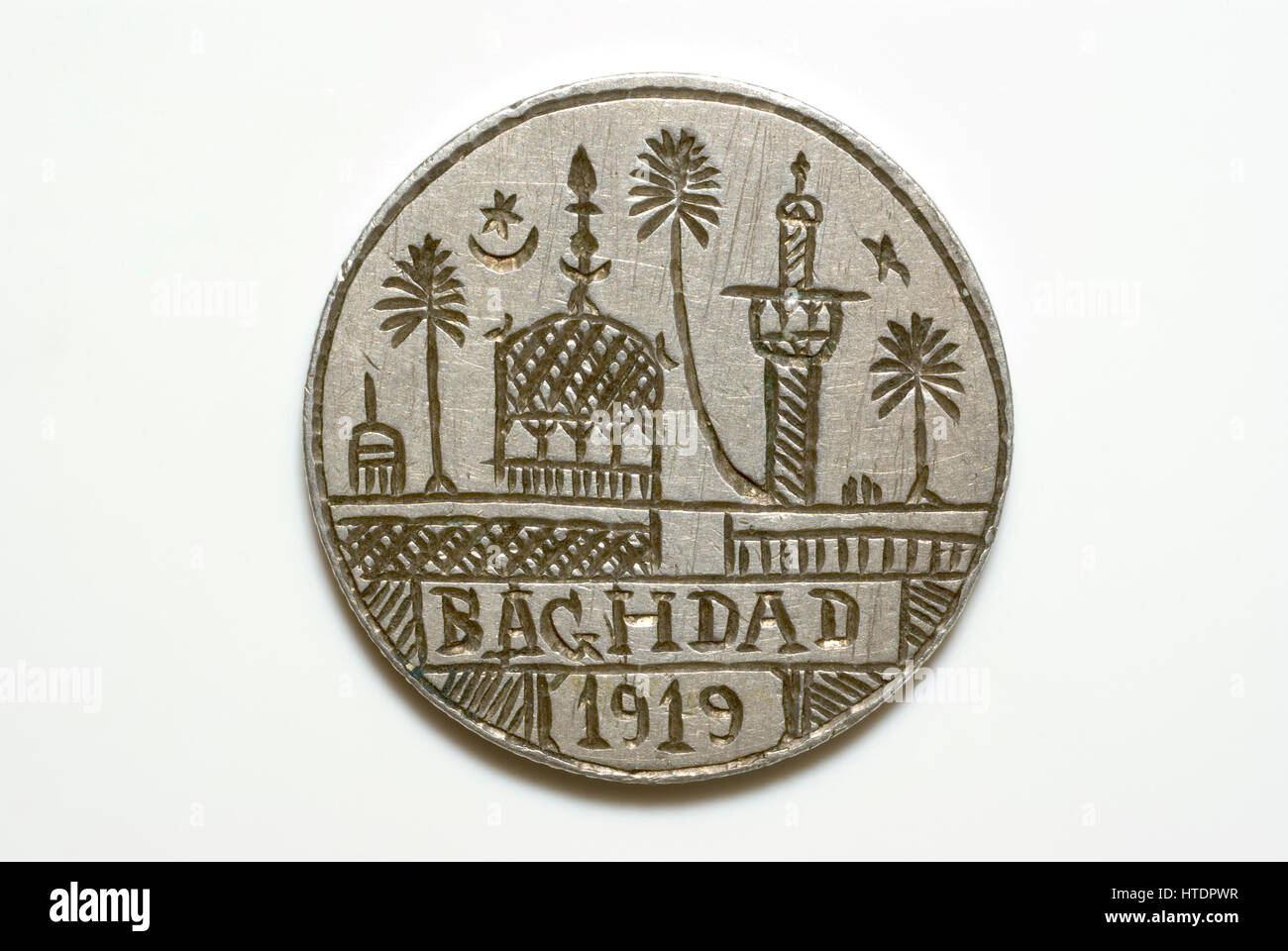Souvenir von Bagdad 1919 Stockfoto
